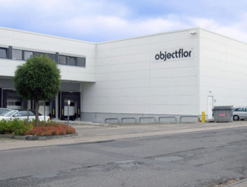 Objectflor - Neubau Palettenlager mit Bürogebäude und Schulungsräumen