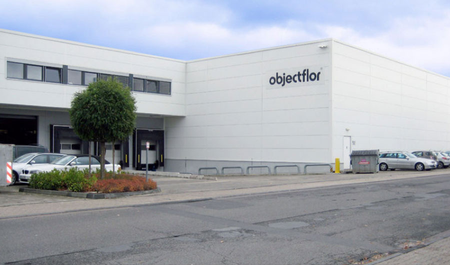 Objectflor - Neubau Palettenlager mit Bürogebäude und Schulungsräumen