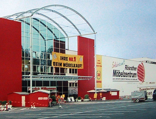 Umbau Rösrather Möbelzentrum (heute Höffner Möblehaus Köln-Rösrath)