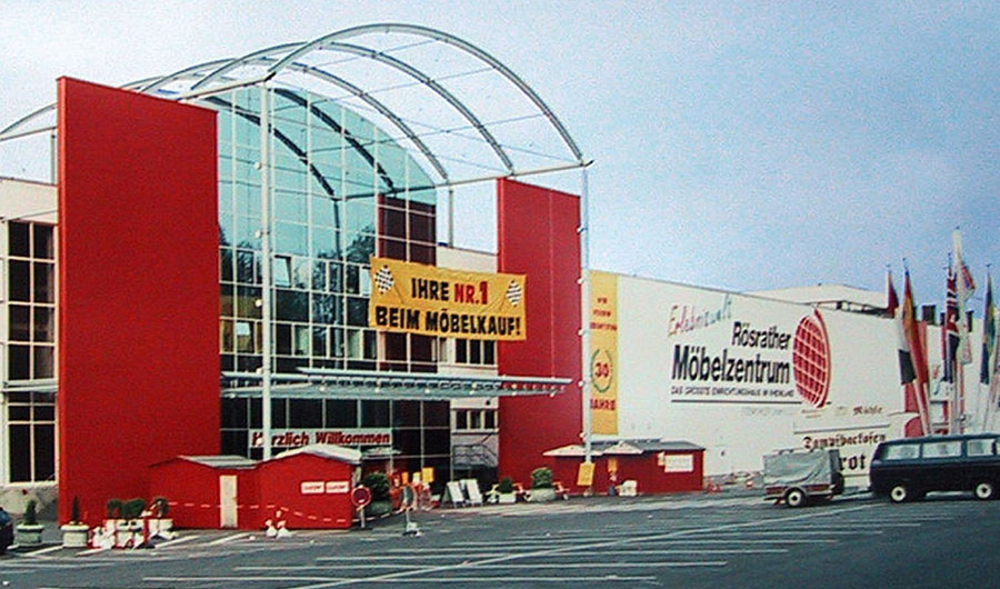 Umbau Rösrather Möbelzentrum (heute Höffner Möblehaus Köln-Rösrath)